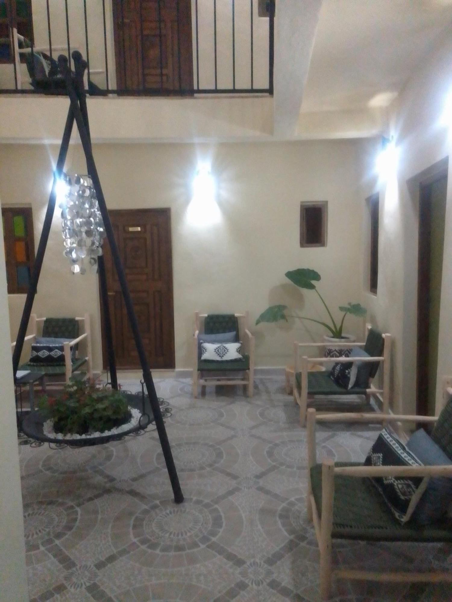 Riad Bouganville Bleu Marrakesh Bagian luar foto