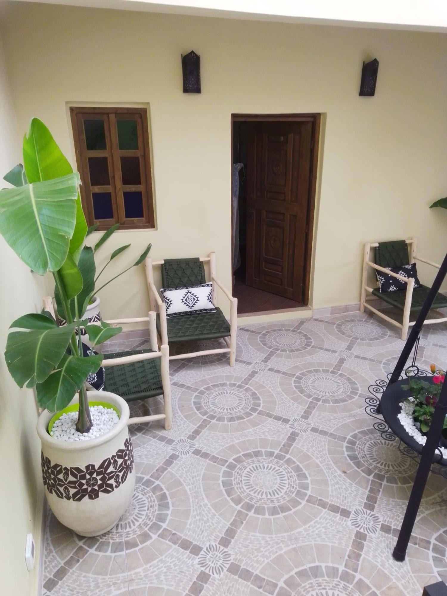 Riad Bouganville Bleu Marrakesh Bagian luar foto