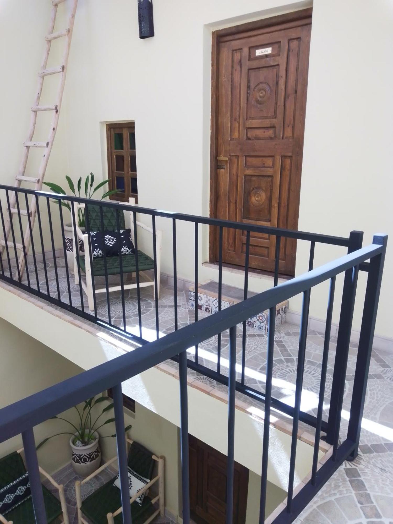 Riad Bouganville Bleu Marrakesh Bagian luar foto