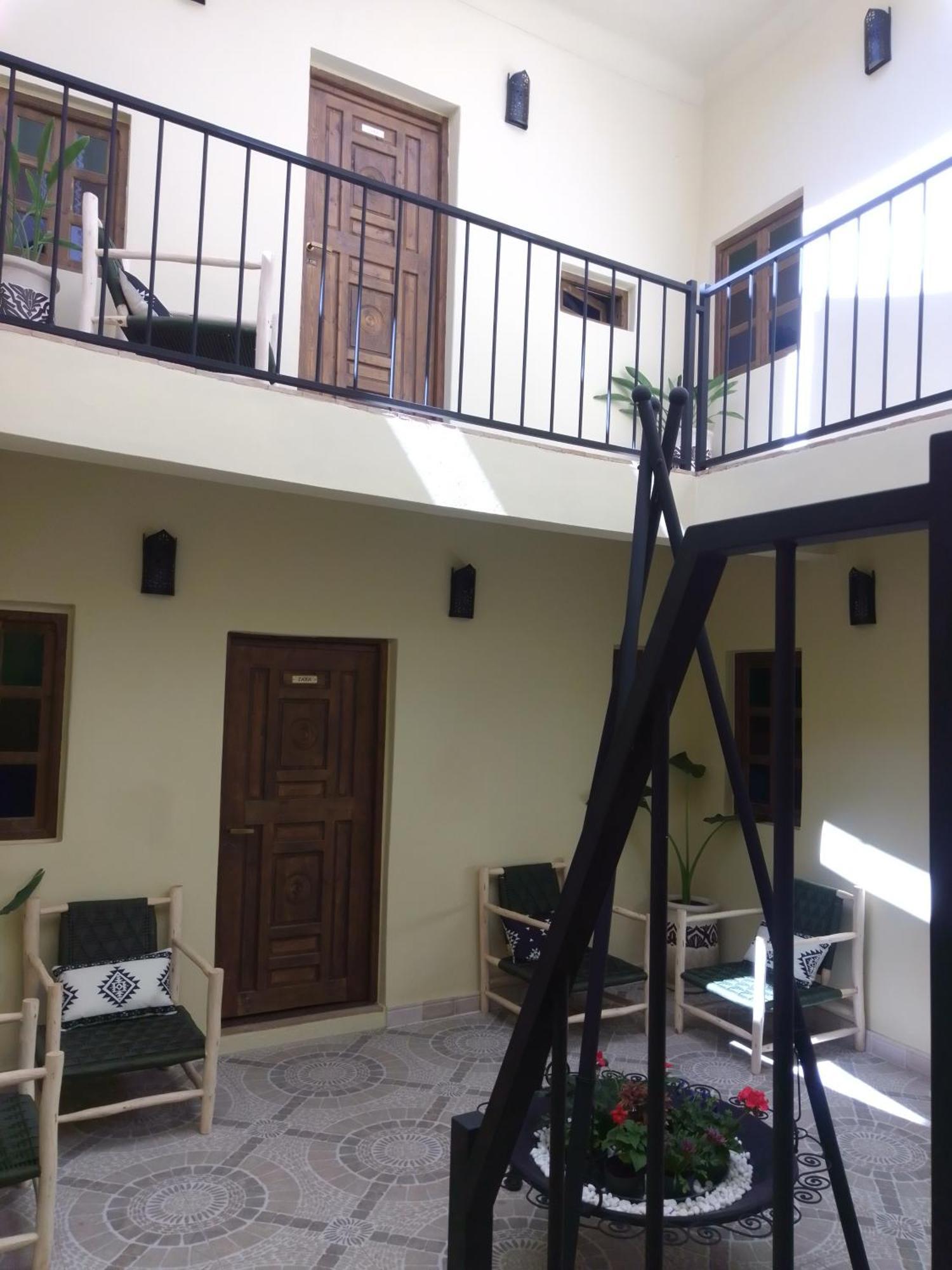 Riad Bouganville Bleu Marrakesh Bagian luar foto