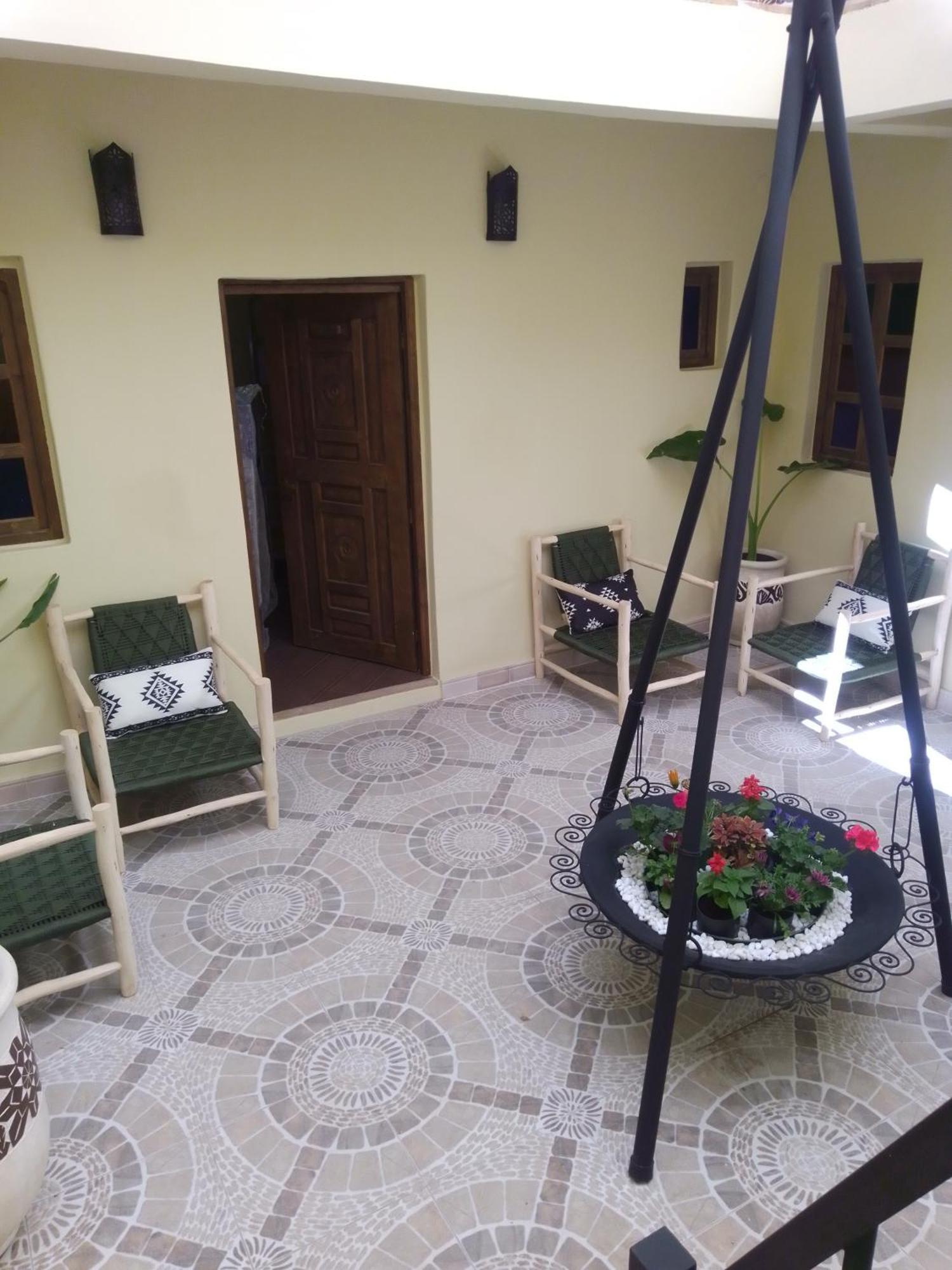 Riad Bouganville Bleu Marrakesh Bagian luar foto